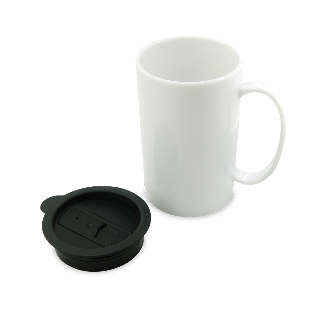 Mug Con Tapa Mediano foto 2