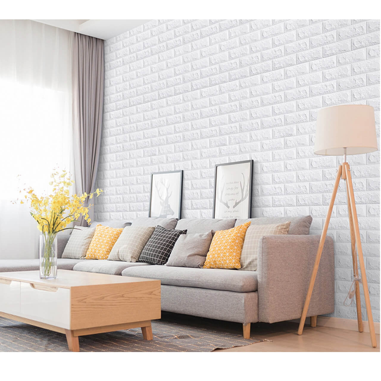 Panel Adhesivo 3D para Pared foto 8