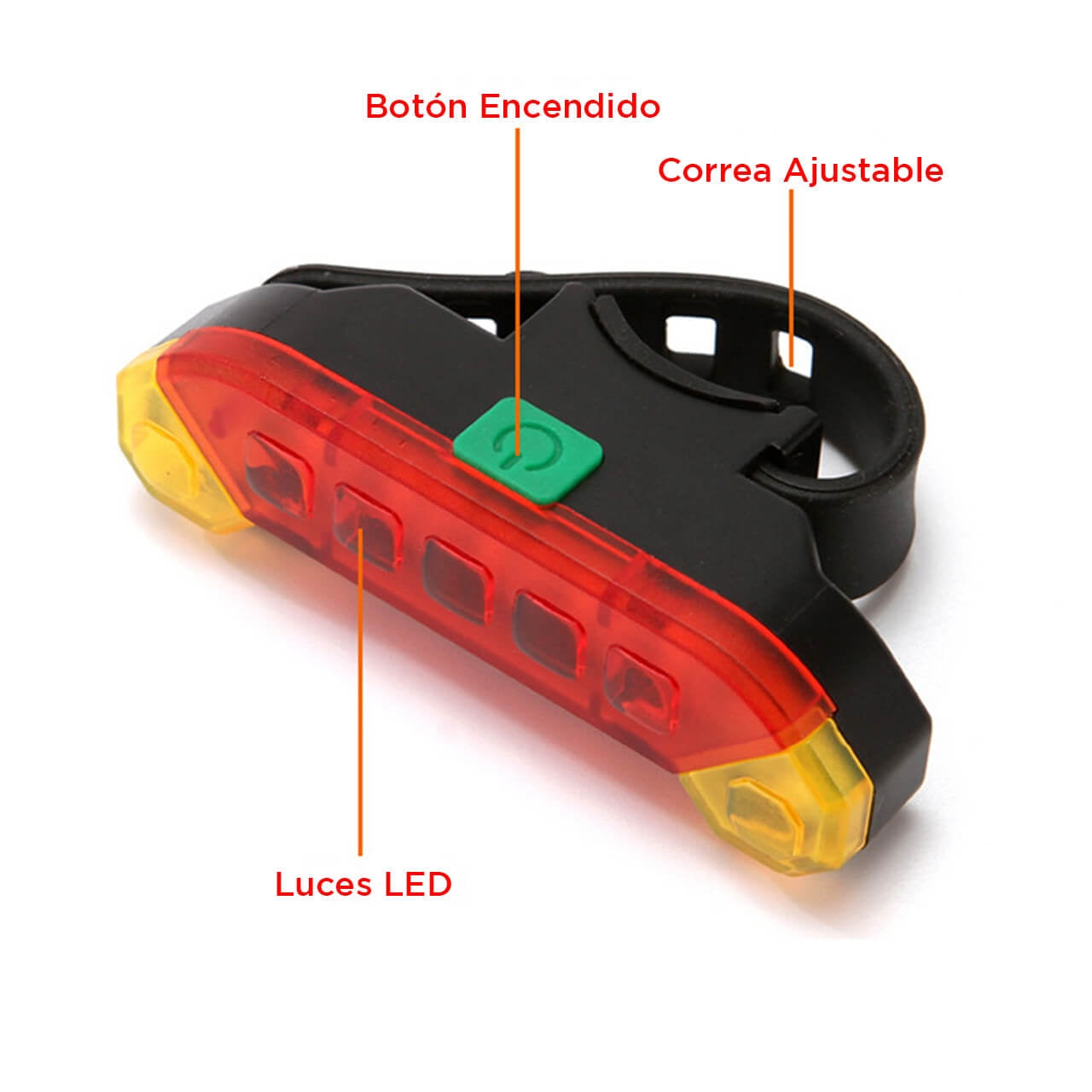 Luz Recargable para Bicicleta 2 foto 12