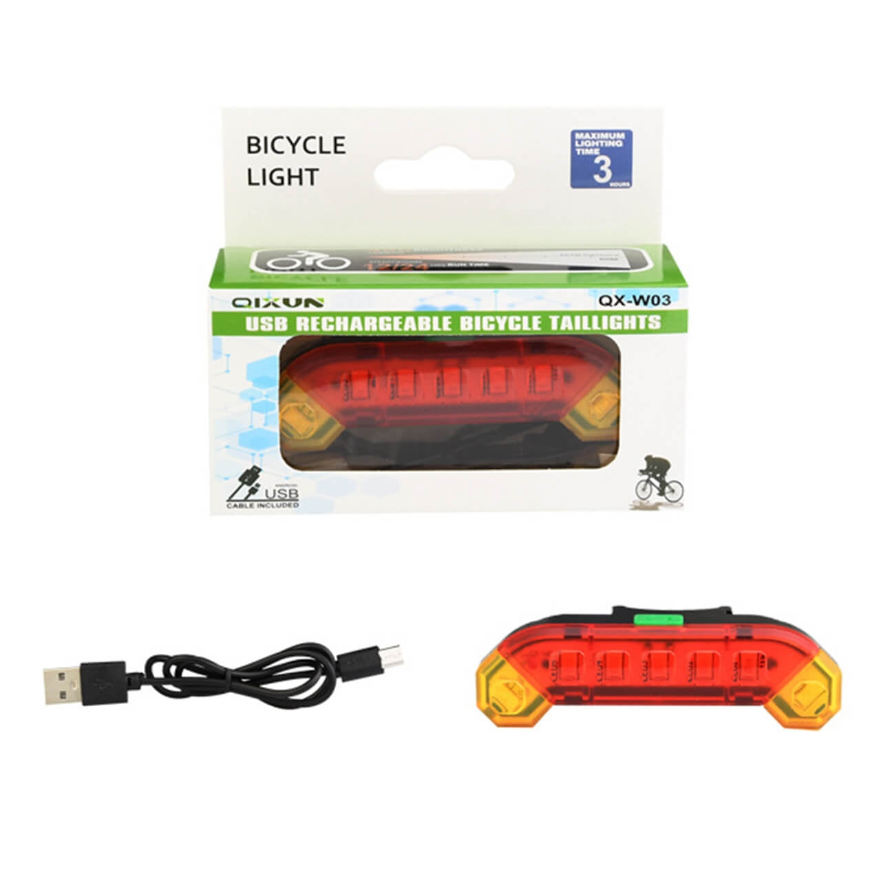Luz Recargable para Bicicleta 2 foto 9