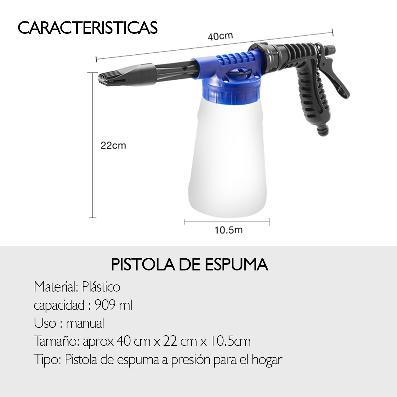 Pistola Espuma foto 3