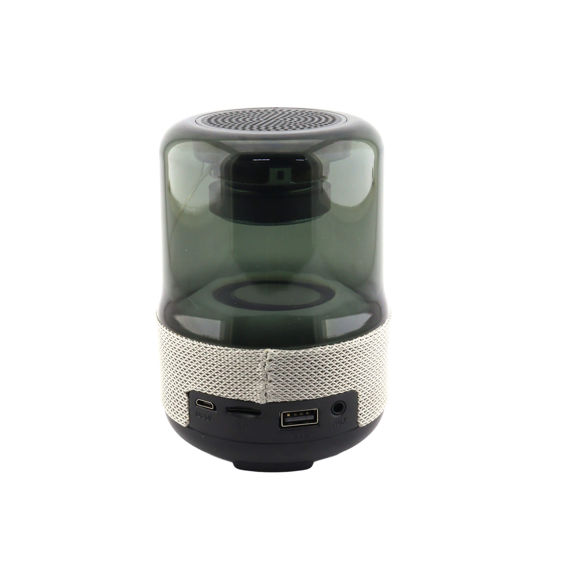 Parlante Bluetooth Cilindro Luces Pequeño foto 2