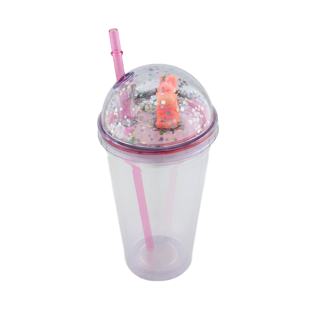 Vaso Gliter Unicornio foto 4