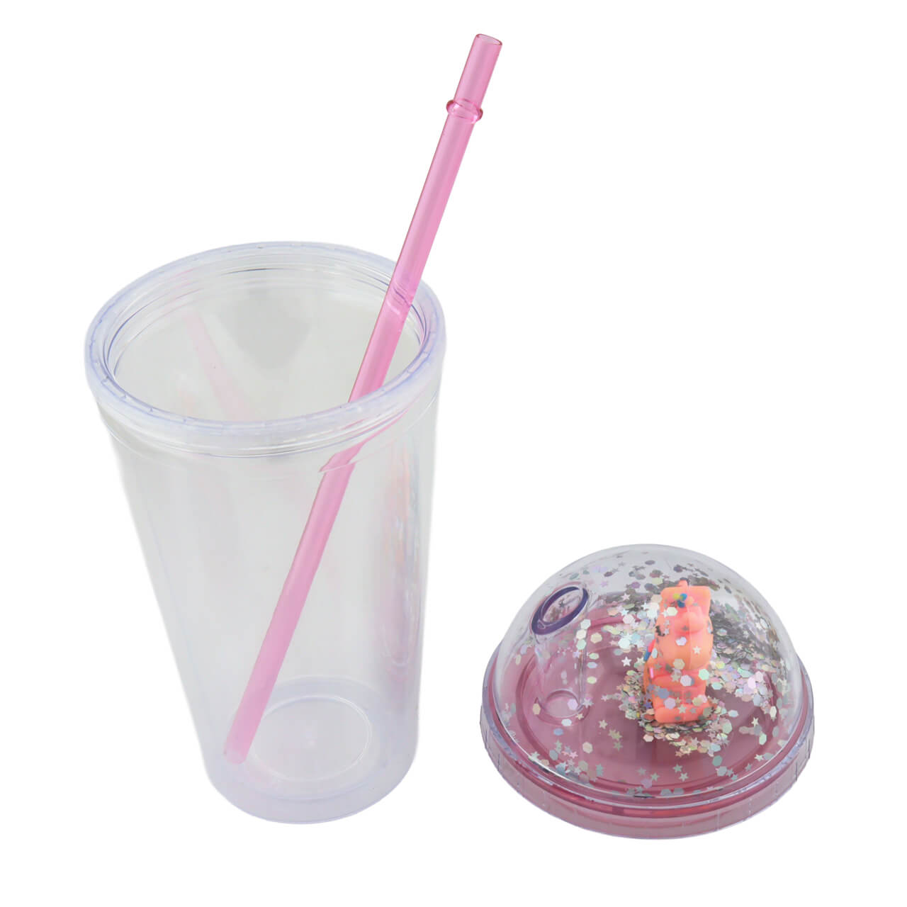 Vaso Gliter Unicornio foto 9