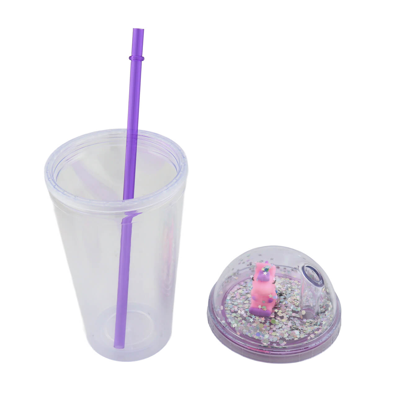 Vaso Gliter Unicornio foto 10