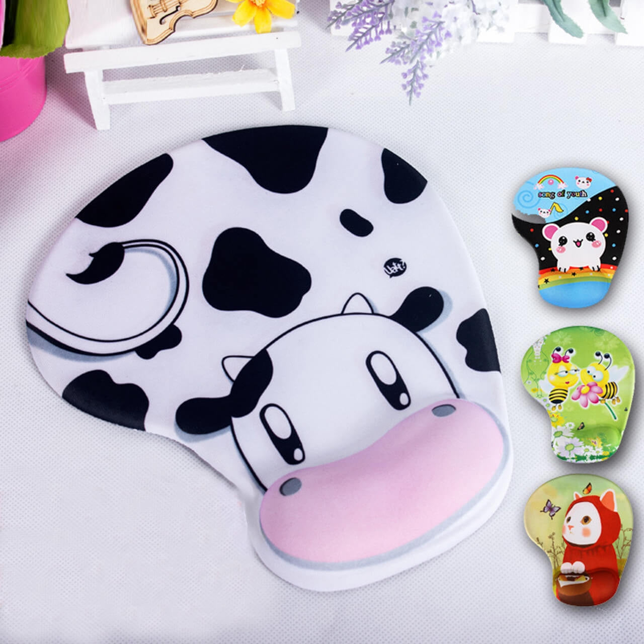 Pad Mouse Animales Vaca foto 8
