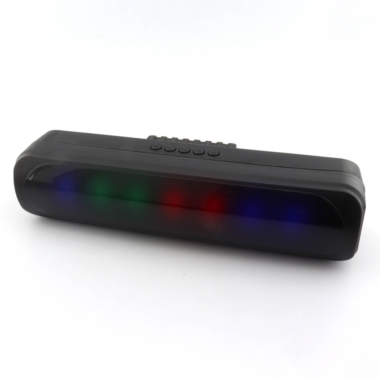 Parlante Bluetooth Luces Rectangular foto 11