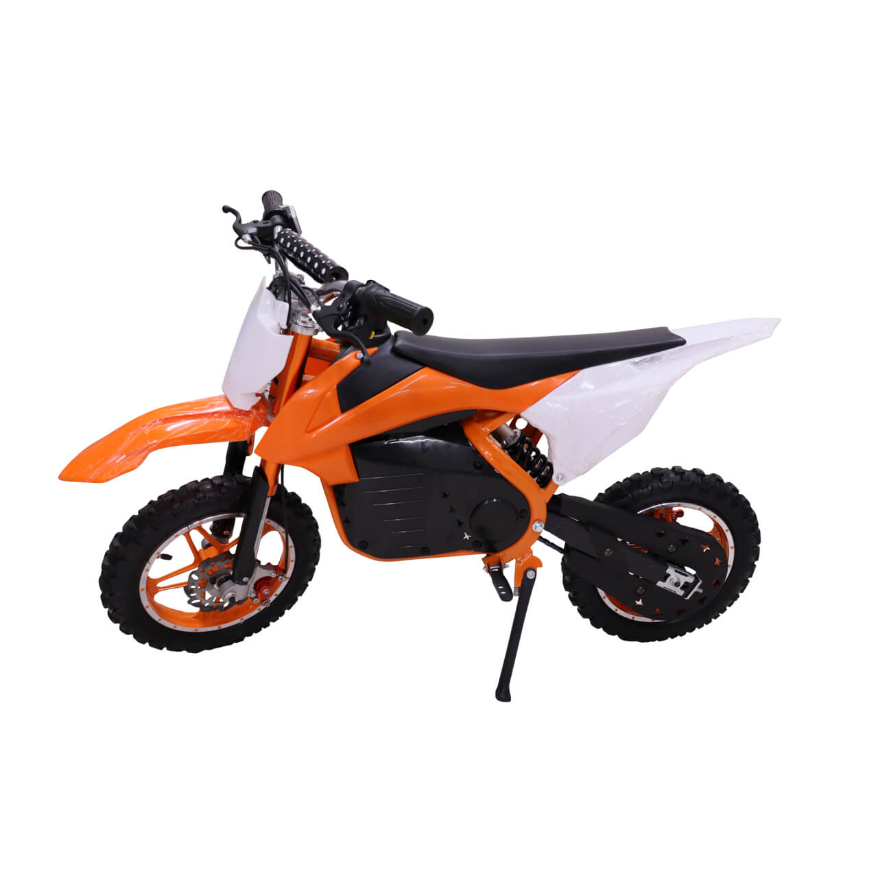Moto Electrica Para Niños 2 color Naranja