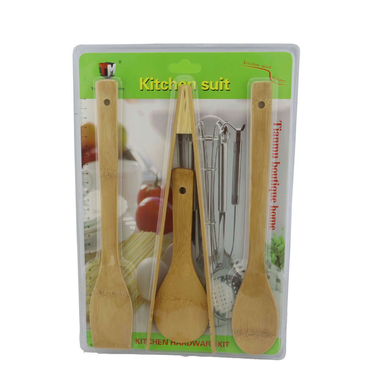 Set Cocina Bambu foto 2