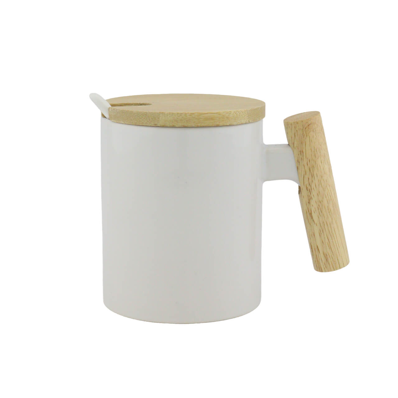Mug Sublimacion Manija De Madera foto 5