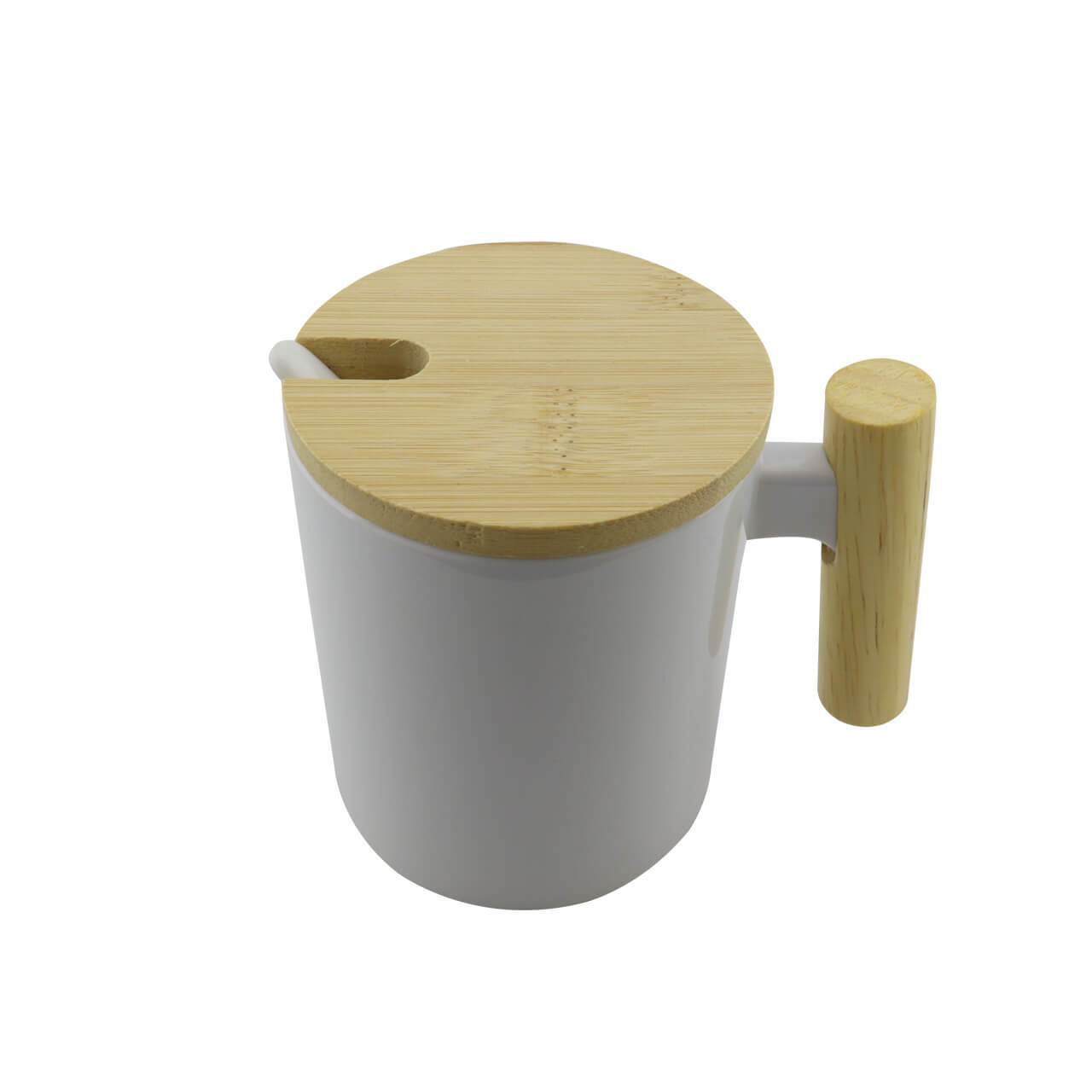 Mug Sublimacion Manija De Madera foto 7