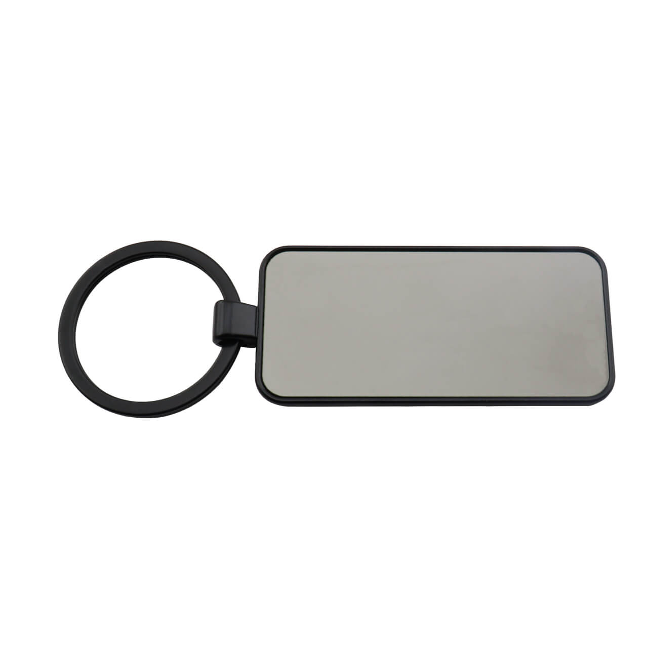 Llavero Cromo Rectangular Black foto 2
