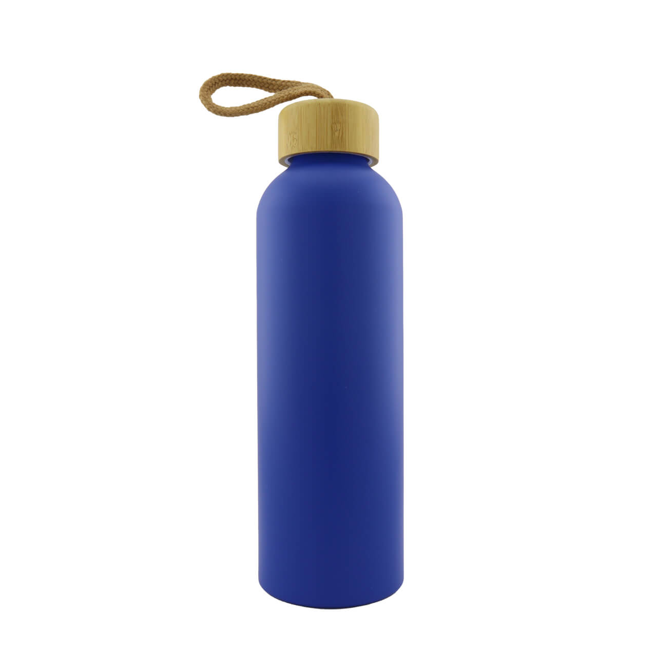 Botilito Tapa Bambu color Azul