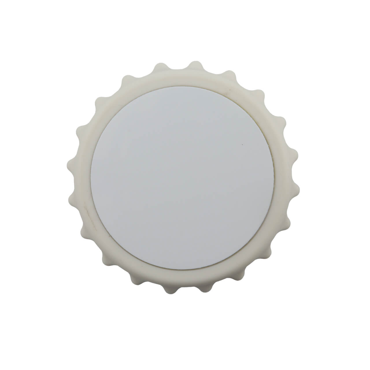 Tapa Destapador Para Sublimacion color Blanco