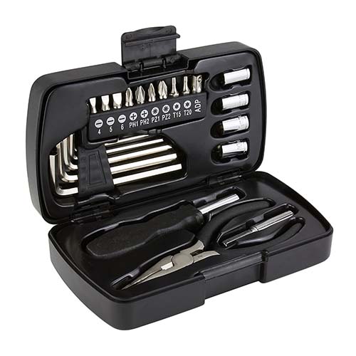 SET DE HERRAMIENTAS AUTHIE color NEGRO
