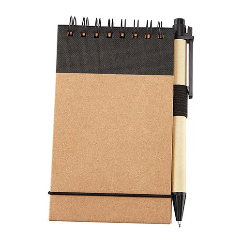 LIBRETA GREEN PLANET color NEGRO