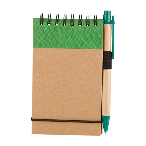 LIBRETA GREEN PLANET color VERDE