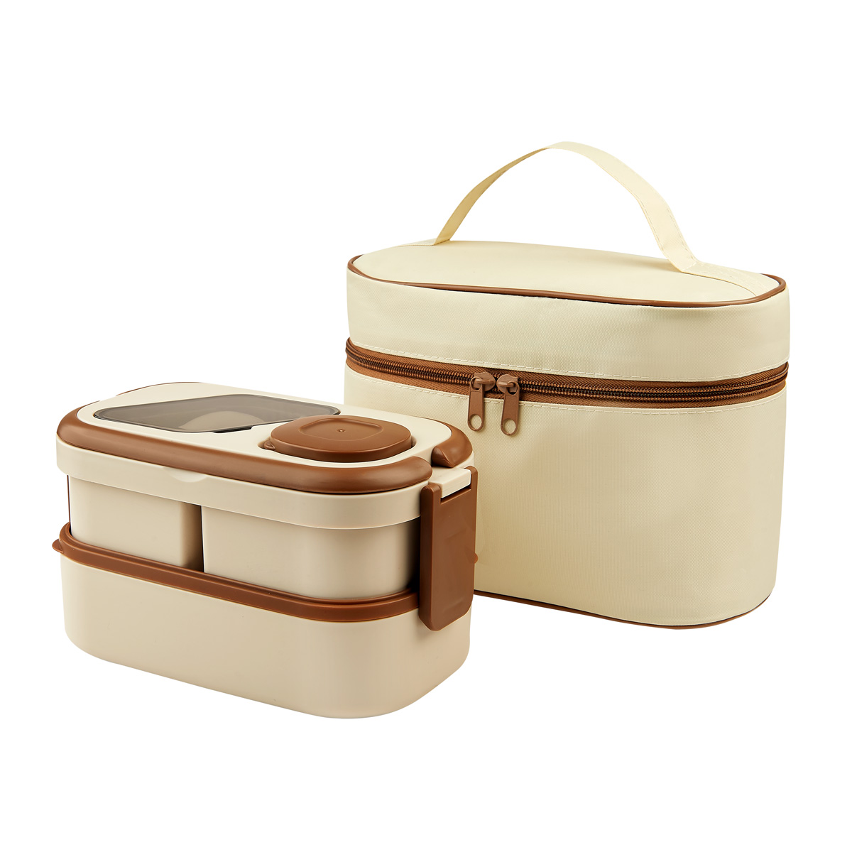 SET PORTAVIANDAS AMANDA color BEIGE