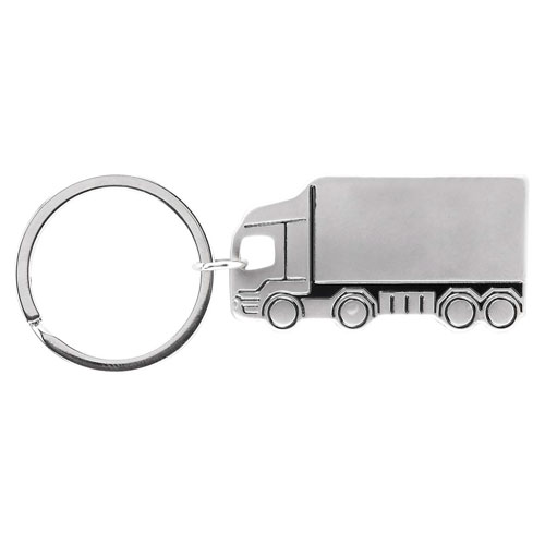 LLAVERO CAMION ETRETRIA color PLATA
