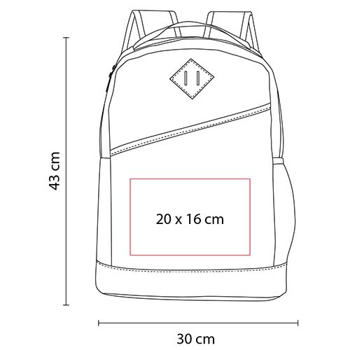 MOCHILA WALLY color ROJO foto 3