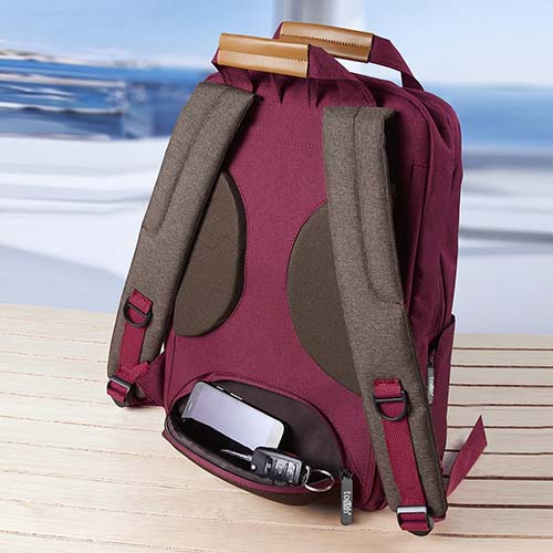 MOCHILA MASAI color ROJO foto 3