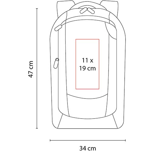 MOCHILA PORTA LAPTOP CORVUS foto 5
