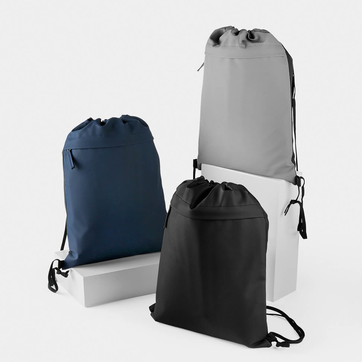 BOLSA-MOCHILA ZOKA color GRIS foto 3