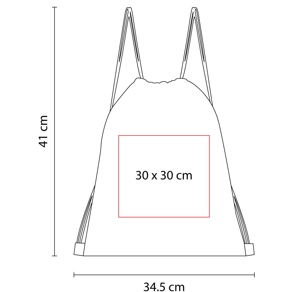 BOLSA-MOCHILA SUBLIMACION YOSEM foto 4