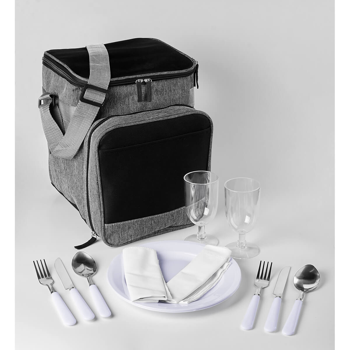 HIELERA CON SET DE PICNIC COLMAR foto 3