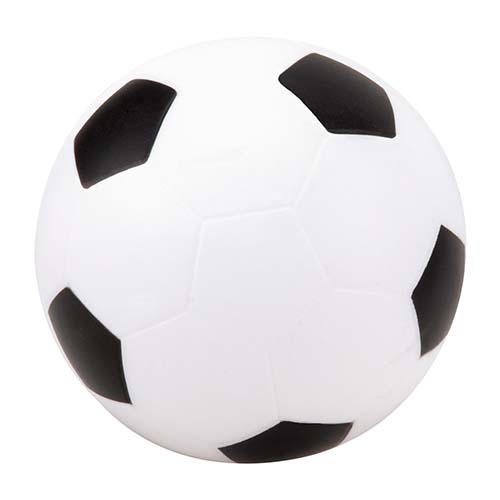 PELOTA ANTI-STRESS FUTBOL color BICOLOR foto 2