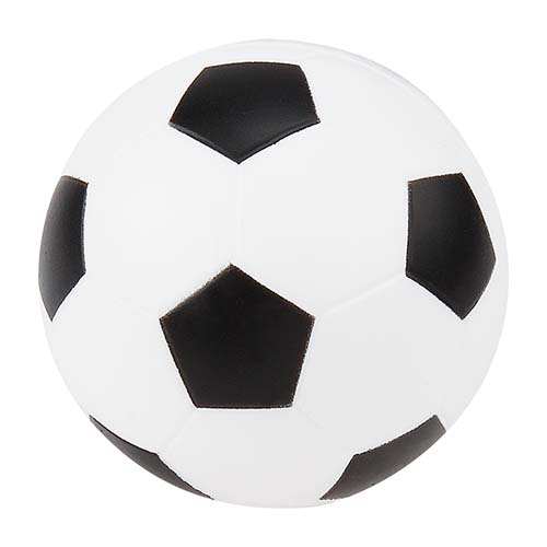 PELOTA ANTI-STRESS FUTBOL color BICOLOR foto 4