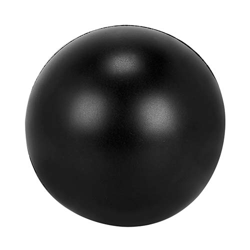 PELOTA ANTI-STRESS LISA color NEGRO