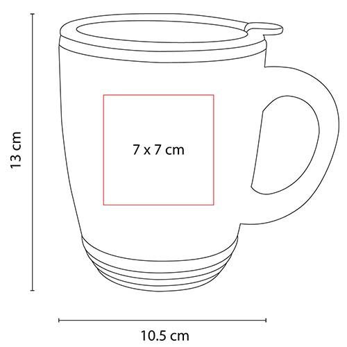 TAZA KINSALE color PLATA foto 4