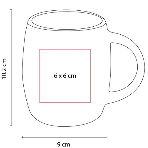 TAZA RIMO color NEGRO foto 3