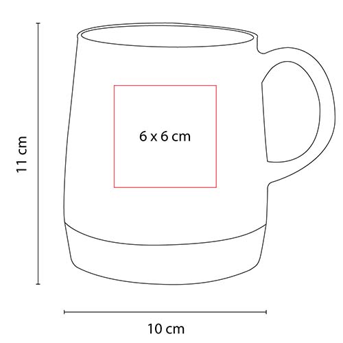 TAZA FIORLAND color NEGRO foto 3