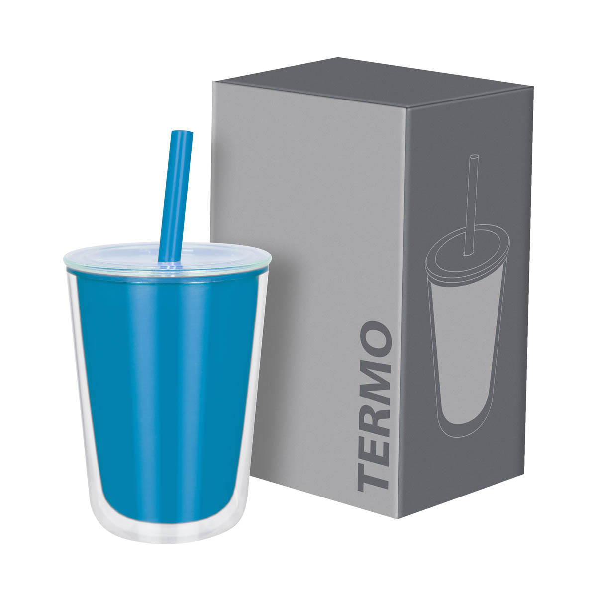 VASO ELISSA color AZUL foto 3