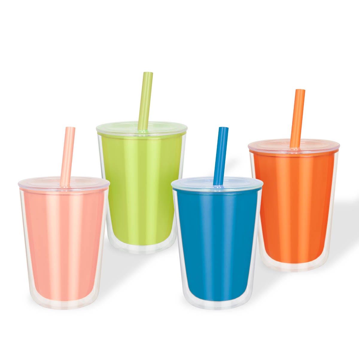 VASO ELISSA color NARANJA foto 3