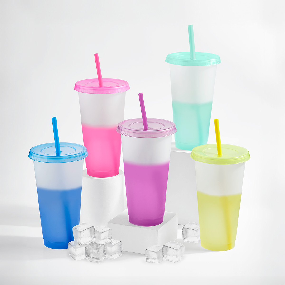VASO BLUR color AMARILLO foto 4