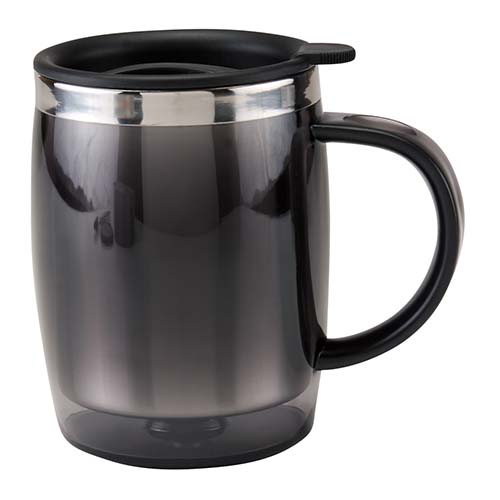 TAZA TERMICA BURGOS color NEGRO