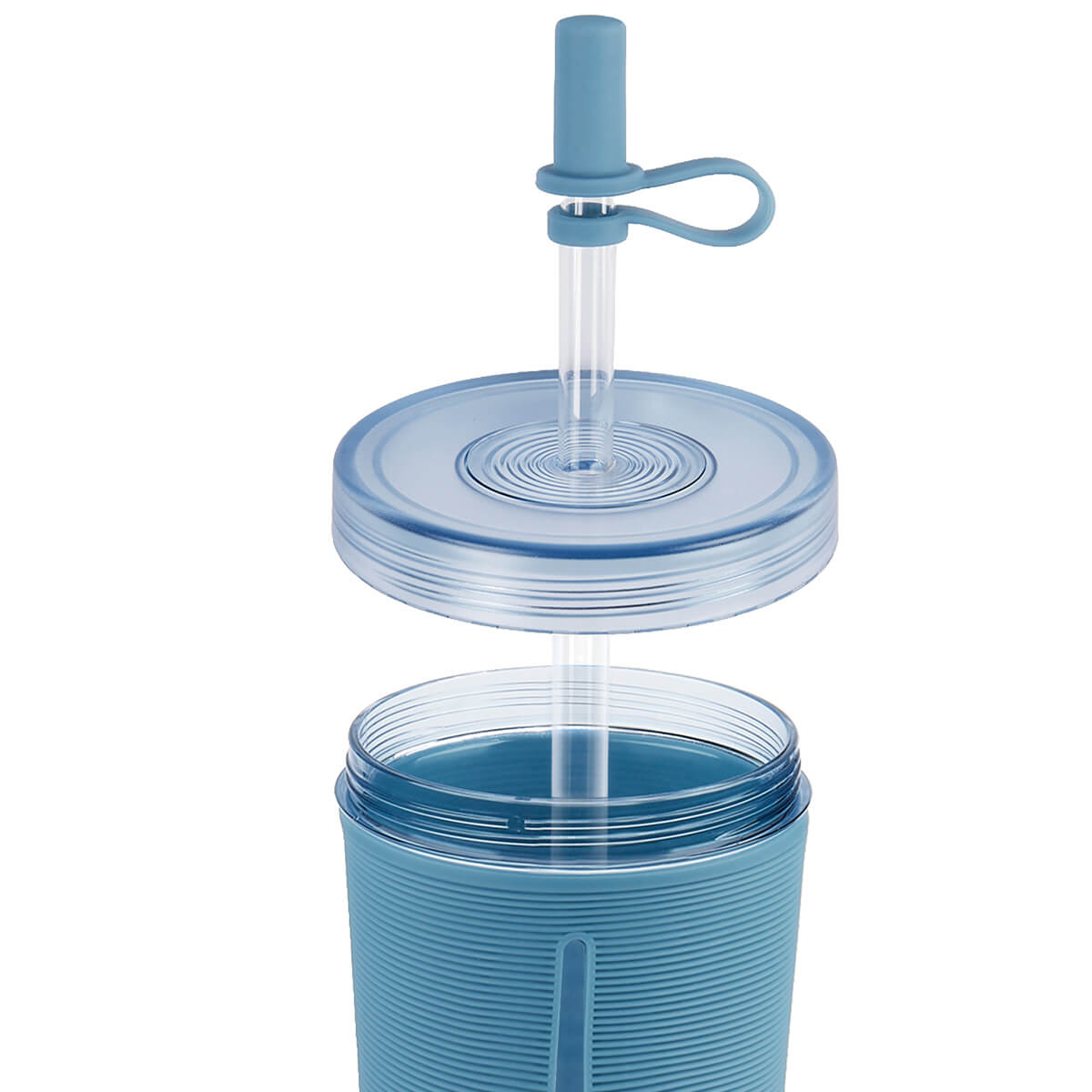 VASO JOHOR color AZUL foto 3
