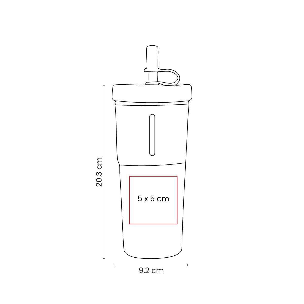 VASO JOHOR color ROSA foto 4