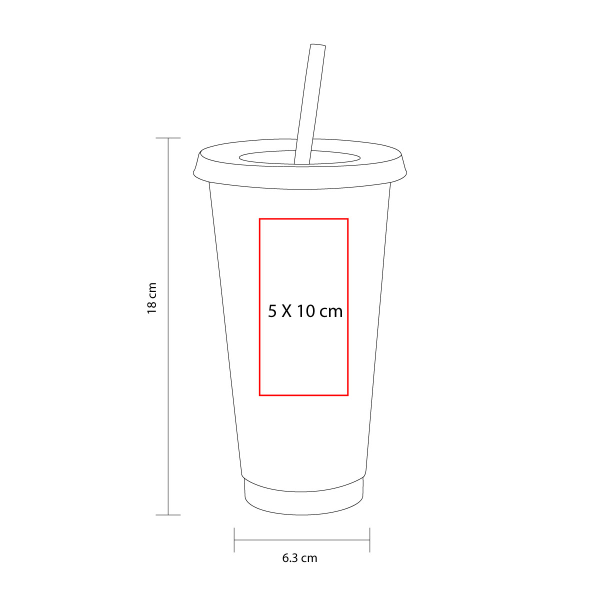 VASO JAS color ROJO foto 4